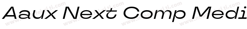 Aaux Next Comp Medium Regular字体转换